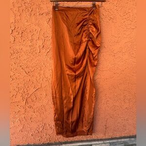 Abercrombie and fitch Elegant Rust Skirt